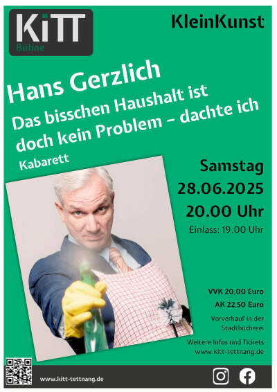 Filmplakat Hans Gerzlich - das bisschen Haushalt ist doch kein Problem - dachte ich