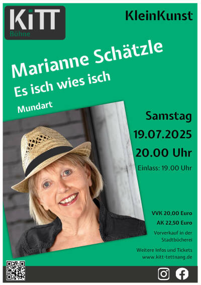 Filmplakat Marianne Schätzle - Es isch wies isch